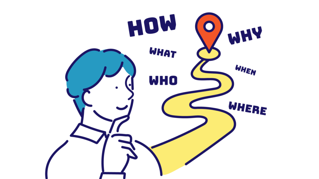 ABMを成功するための道筋を考えている男性