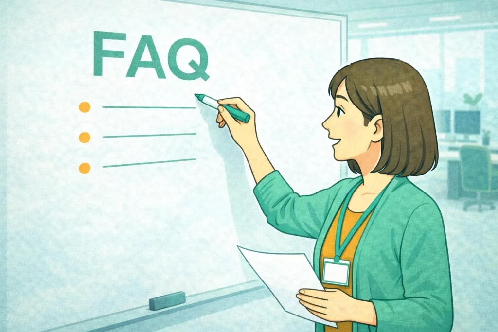 展示会声かけ呼び込みに関するFAQ