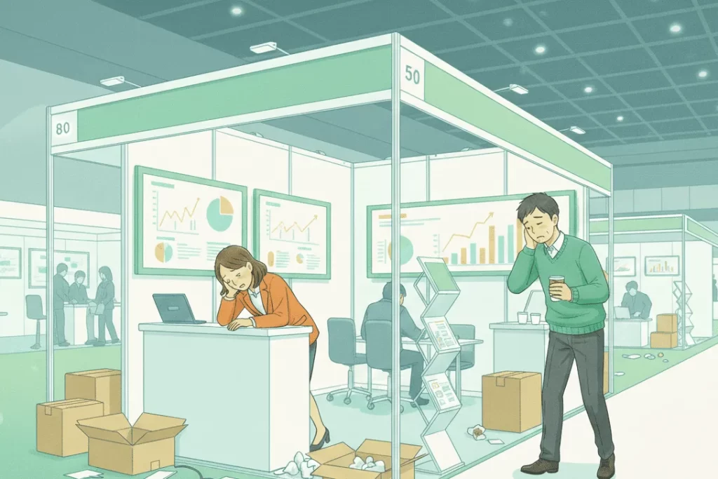 展示会運営代行会社のタスクイメージ