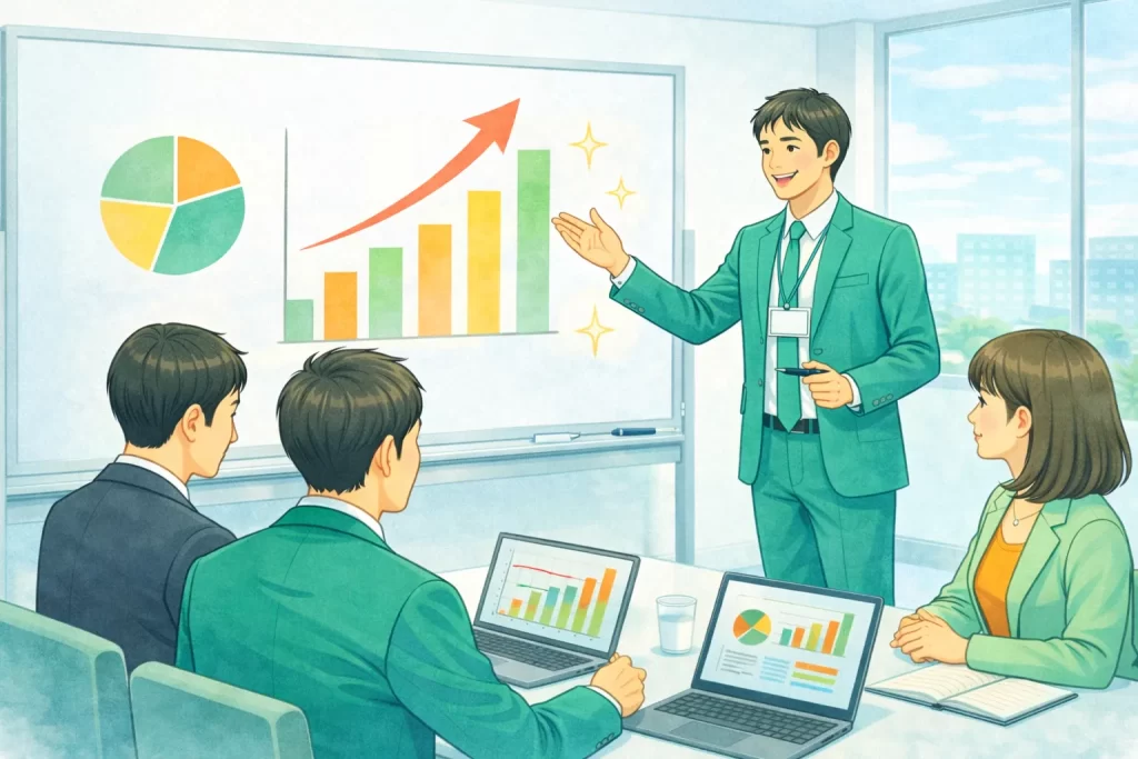 営業代行を導入し成果が出ており好調な様子