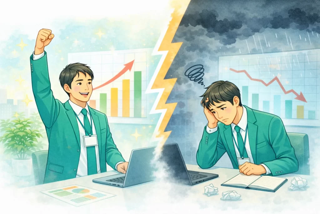 営業代行を導入し、成果が出ている企業と成果が出ていない企業